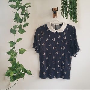 Delicate Butterfly Blouse